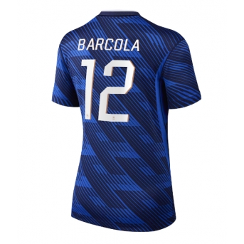 Billige Fotballdrakt Frankrike Bradley Barcola #12 Replika Hjemmedrakt Dame VM 2026 Kortermet